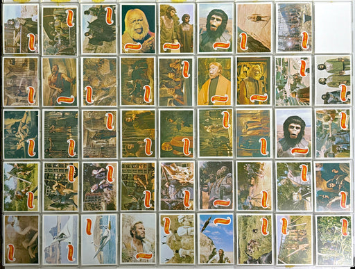 Planet of the Apes 1967 Topps Vintage Trading Card Set 44 Cards Green Back   - TvMovieCards.com