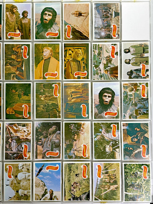 Planet of the Apes 1967 Topps Vintage Trading Card Set 44 Cards Green Back   - TvMovieCards.com