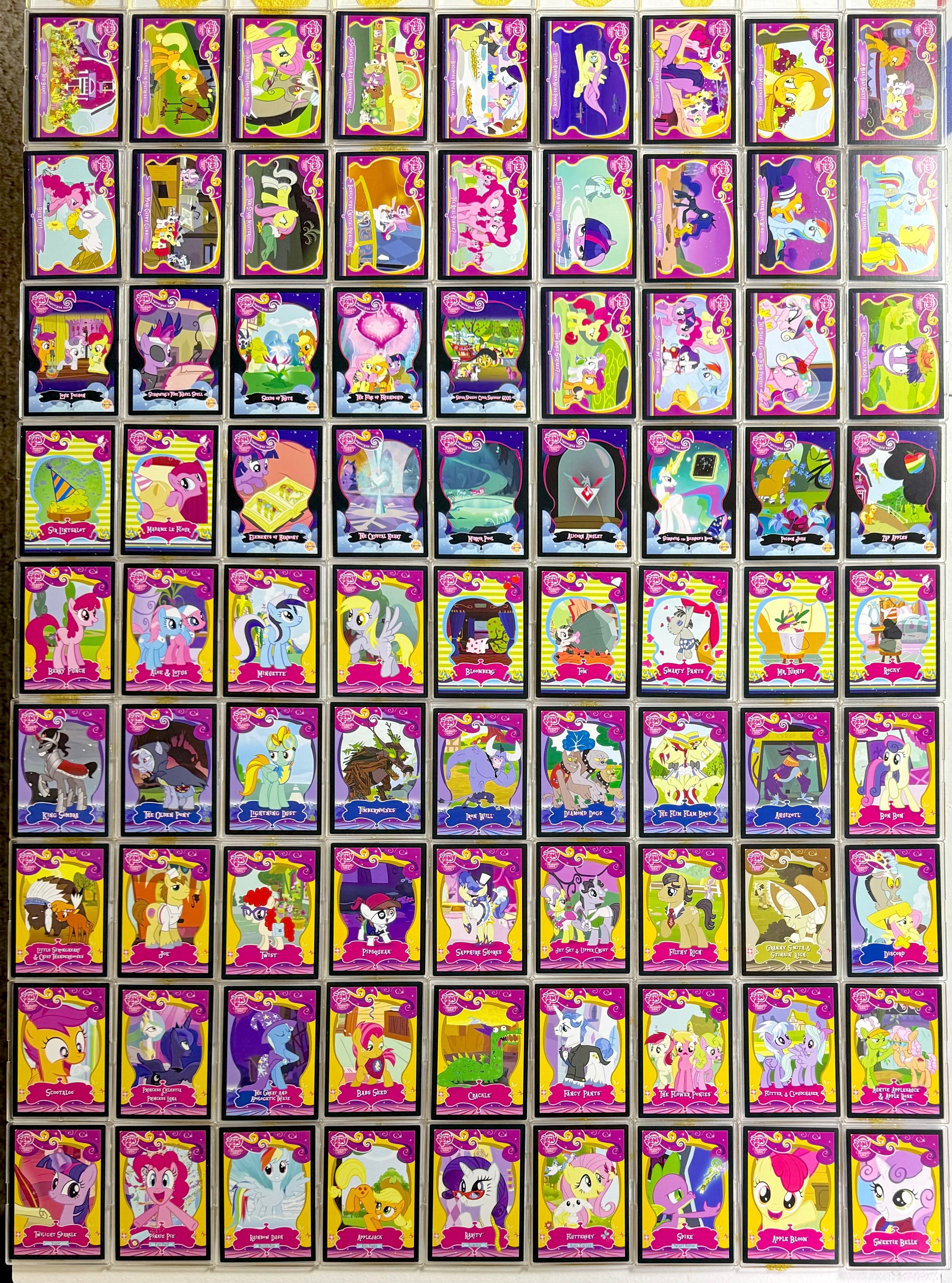 My Little Pony Friendship Is Magic Series 2 Trading Card Set of 82