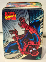 1994 Nabisco - Marvel Comics Promo Collector Stash Tins Set of 4 Iron Man X-Men - TvMovieCards.com