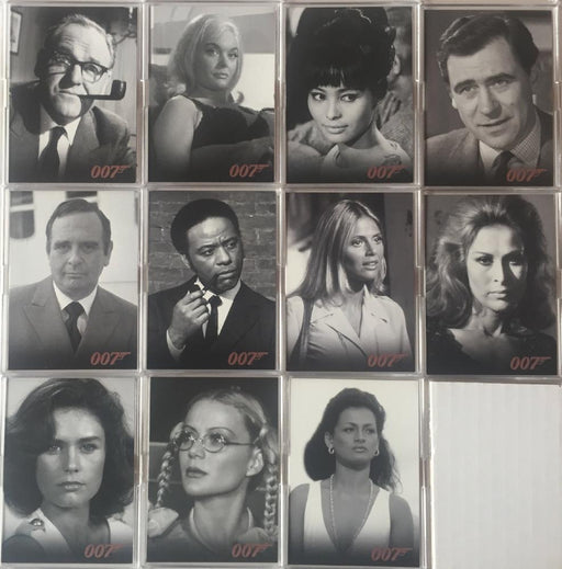 James Bond Mission Logs Bond Allies Chase Card Set 11 cards BA35 - BA45   - TvMovieCards.com