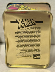 1994 Nabisco - Marvel Comics Promo Collector Stash Tins Set of 4 Iron Man X-Men - TvMovieCards.com