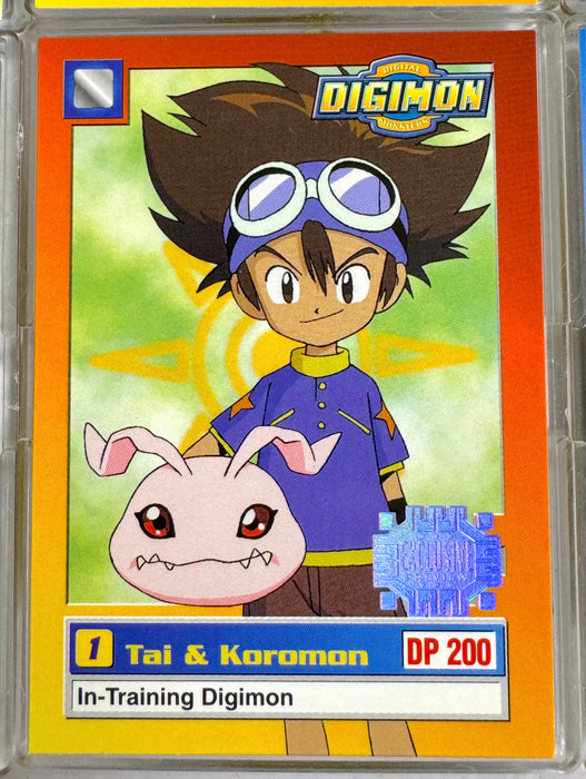 1999 Digimon Animated Series 1 Holo Stamp Preview Trading Card Set of 34 Upper Deck   - TvMovieCards.com