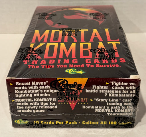 1994 Mortal Kombat Trading Card Box 36 Packs Factory Sealed Classic - TvMovieCards.com