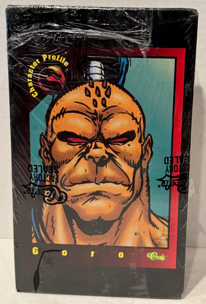 1994 Mortal Kombat Trading Card Box 36 Packs Factory Sealed Classic - TvMovieCards.com