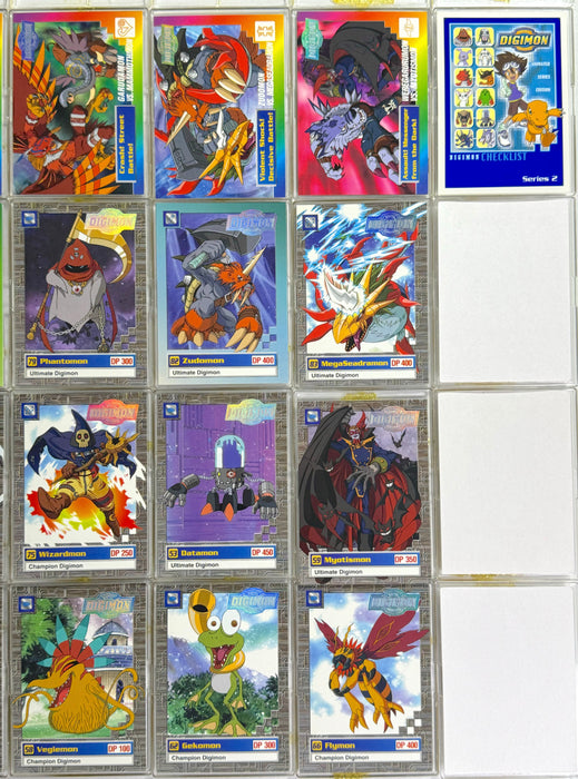 2000 Digimon Animated Series 2 Base Trading Card Set of 32 Upper Deck   - TvMovieCards.com