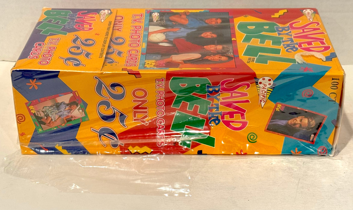 1992 Saved By The Bell TV Photo Trading Card Box 100 Pack Factory Sealed Pacific