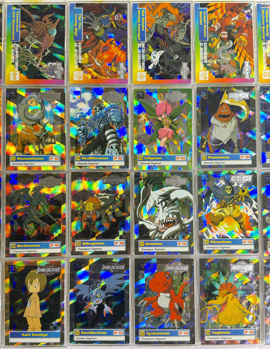 2000 Digimon Animated Series 2 Parallel Silver Prism Foil Trading Card Set of 32   - TvMovieCards.com