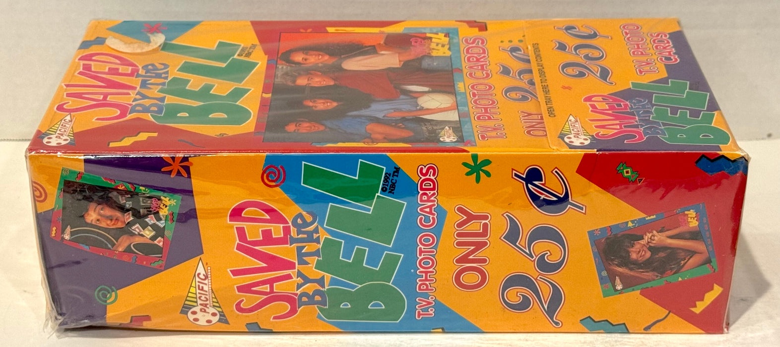 1992 Saved By The Bell TV Photo Trading Card Box 100 Pack Factory Sealed Pacific