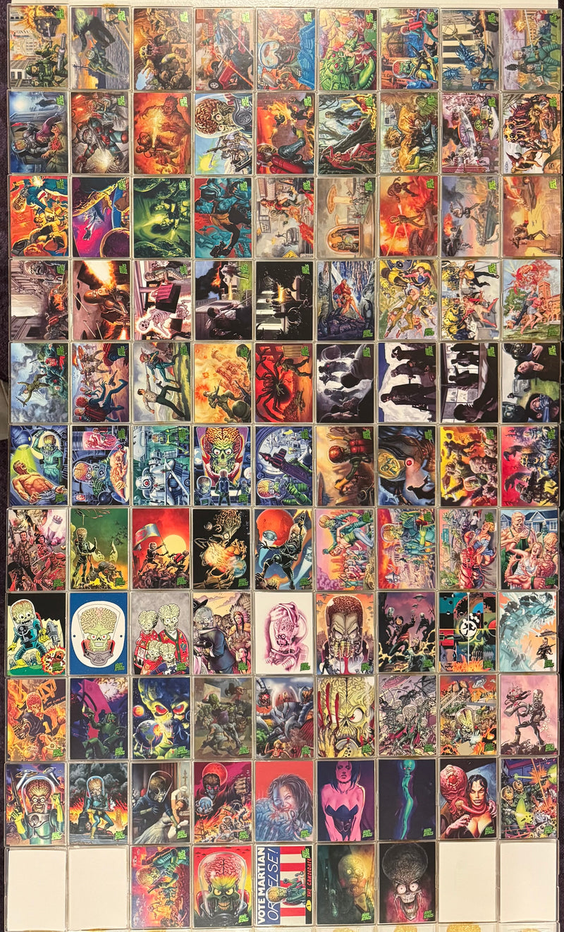 2013 Mars Attacks Invasion Base Trading Card Set 95 Cards Topps - TvMovieCards.com