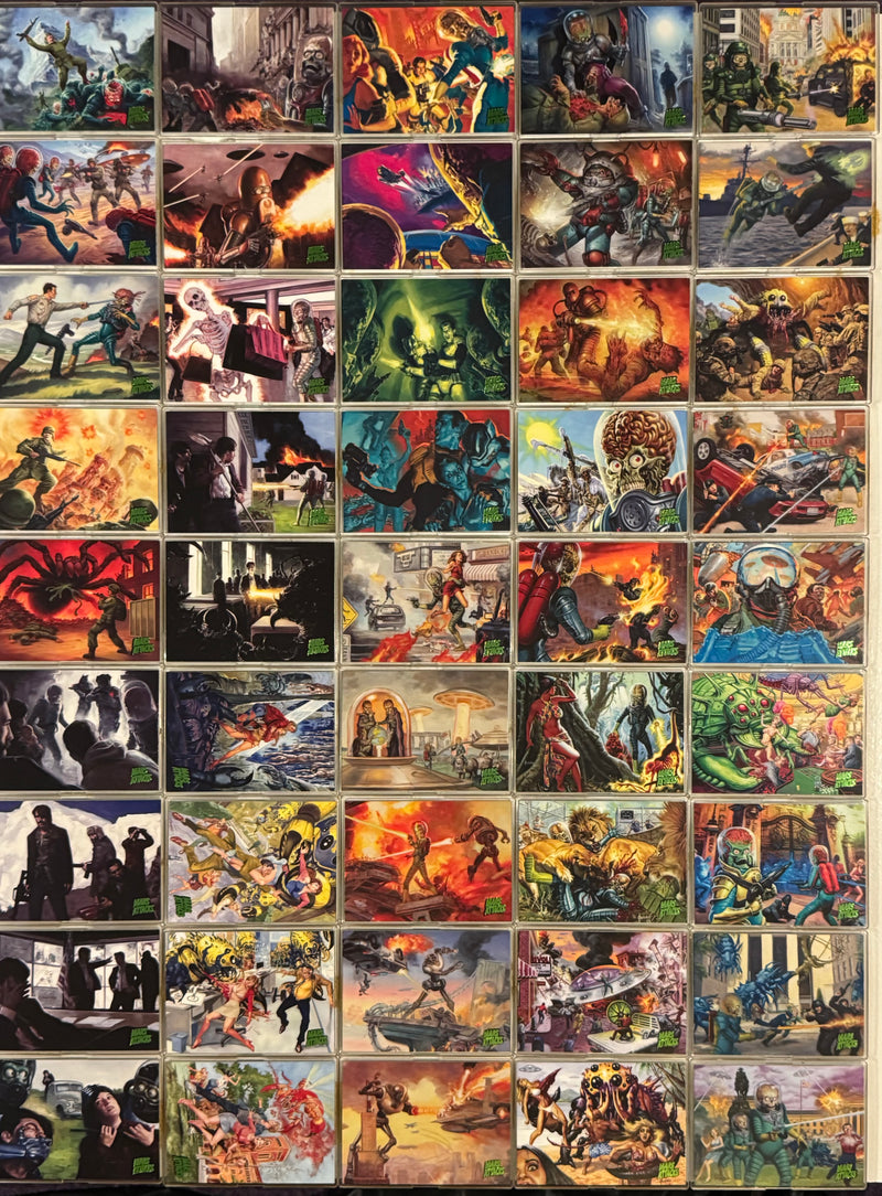2013 Mars Attacks Invasion Base Trading Card Set 95 Cards Topps - TvMovieCards.com