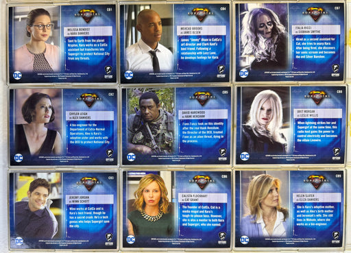 Supergirl Season 1 Red Omegahedron Deco Foil Parallel Character Chase Set CB1-CB - TvMovieCards.com