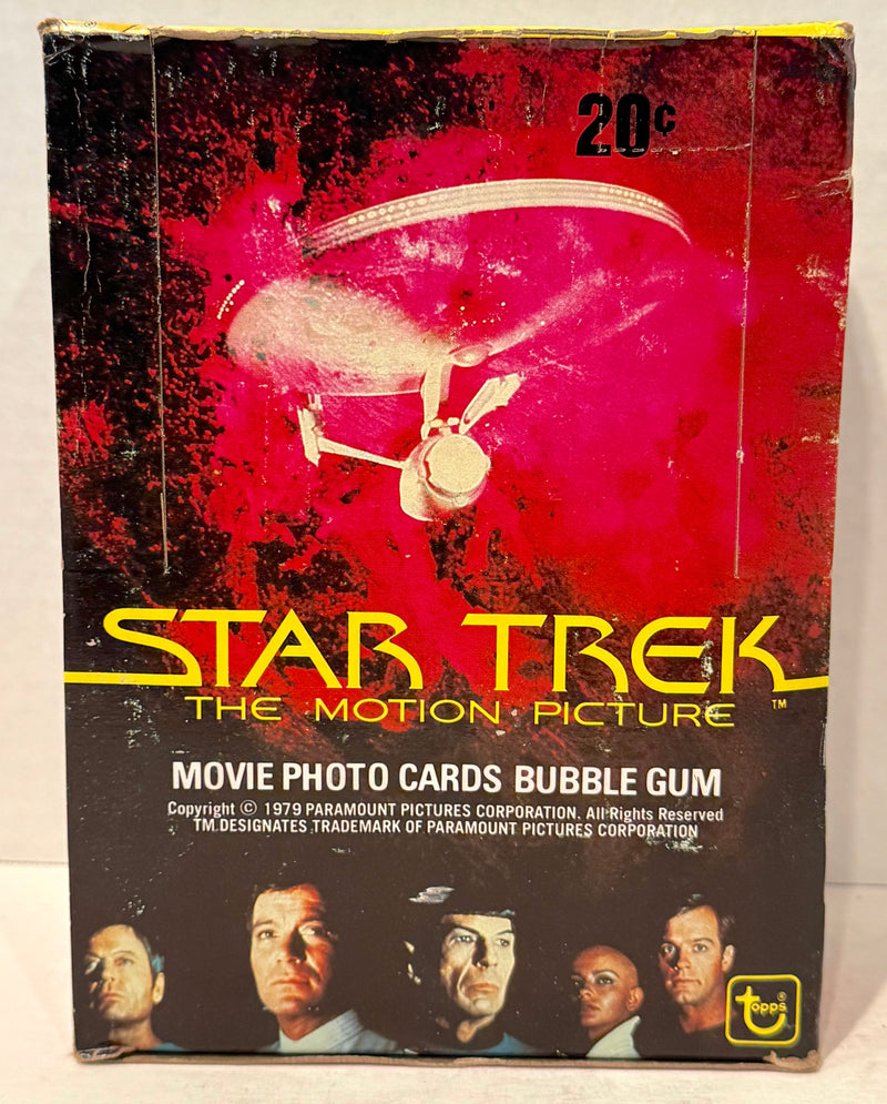1979 Star Trek The Motion Picture Vintage Wax Trading Card Box Full 36 Packs - TvMovieCards.com
