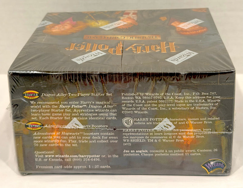 Harry Potter TCG WOTC Adventures at Hogwarts Sealed 36 Pack Booster Box