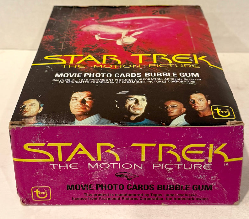 1979 Star Trek The Motion Picture Vintage Wax Trading Card Box Full 36 Packs