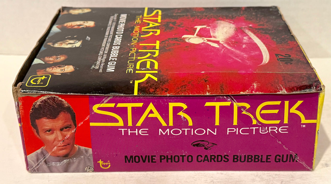 1979 Star Trek The Motion Picture Vintage Wax Trading Card Box Full 36 Packs