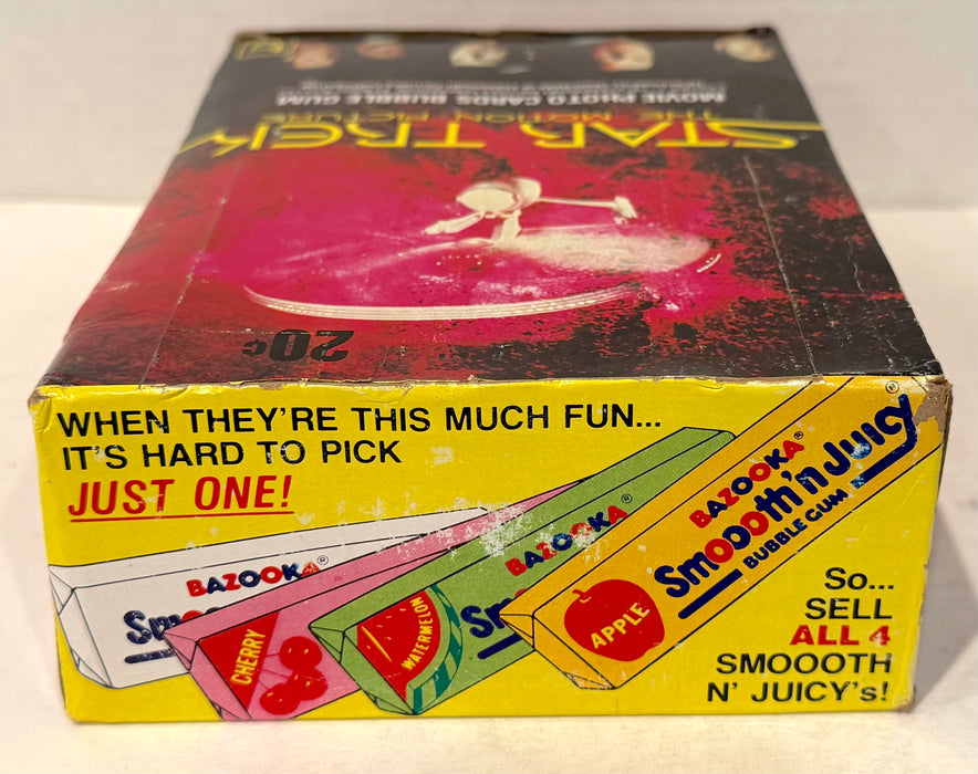 1979 Star Trek The Motion Picture Vintage Wax Trading Card Box Full 36 Packs