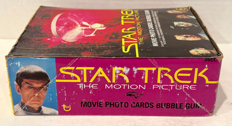 1979 Star Trek The Motion Picture Vintage Wax Trading Card Box Full 36 Packs - TvMovieCards.com