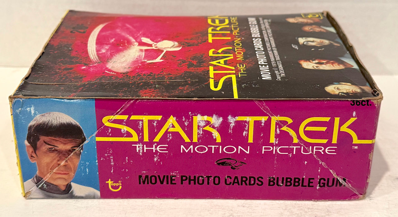 1979 Star Trek The Motion Picture Vintage Wax Trading Card Box Full 36 Packs