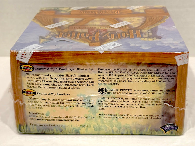 Harry Potter TCG WOTC Diagon Alley Sealed 36 Pack Booster Box