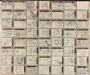 2017 Mars Attacks The Revenge! Pencil Art Trading Card Set of 55 Topps #P1-55 - TvMovieCards.com