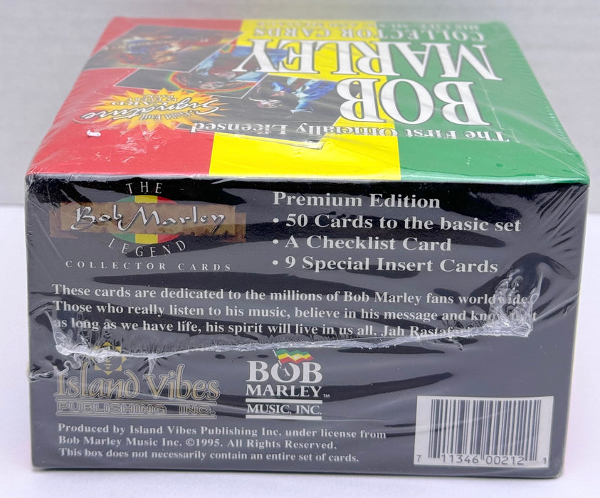 Bob Marley Legend Retail Trading Card Box 36 Packs Island Vibes 1996   - TvMovieCards.com