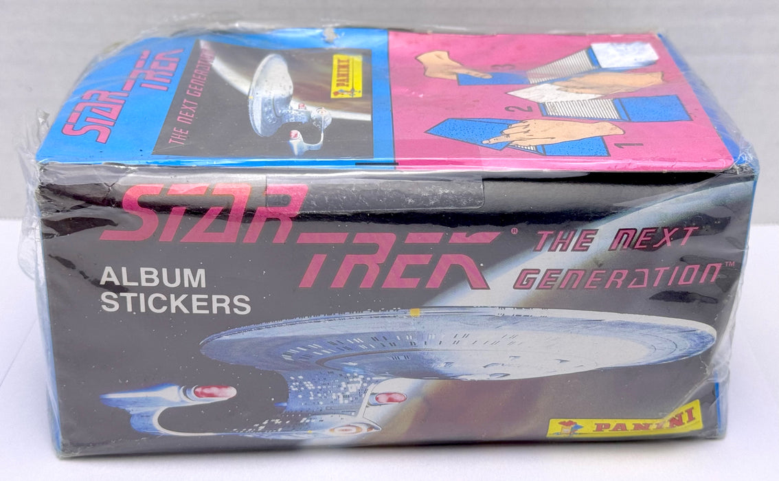 1992 Star Trek TNG The Next Generation Album Sticker Box 100 Packs Sealed Panini   - TvMovieCards.com