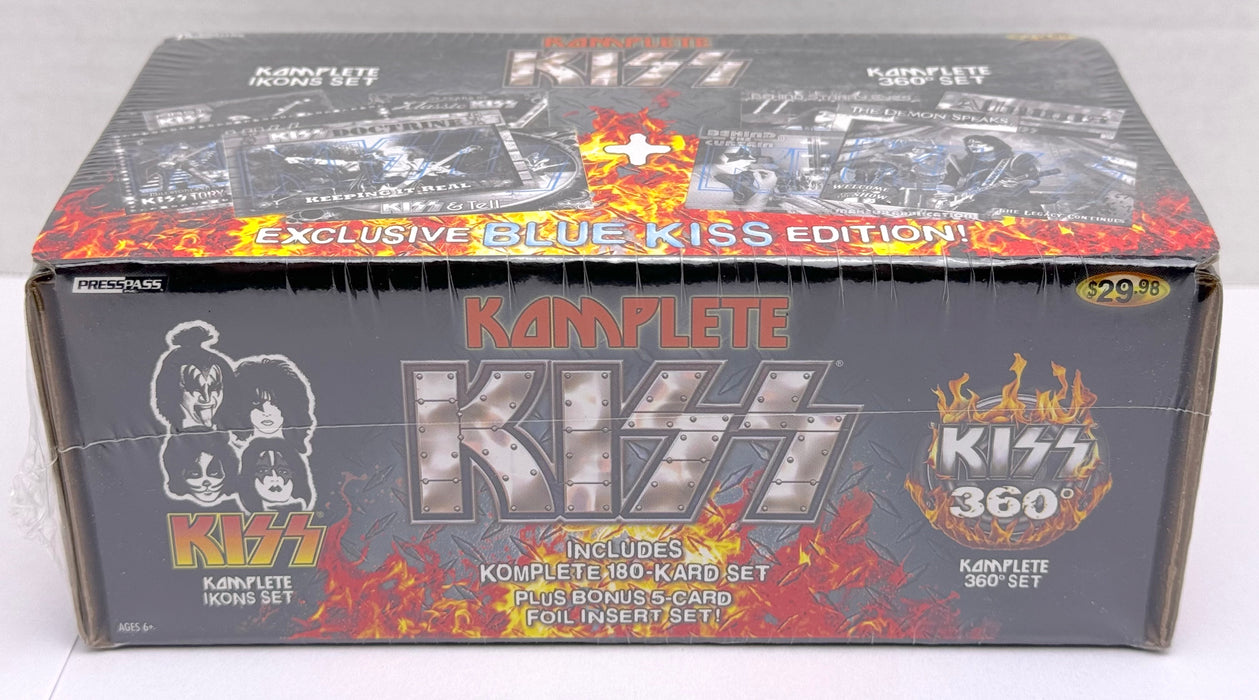 KOMPLETE KISS Ikons 90 Card Set & 360° 90 Card Set & 5 Card Foil Insert Set   - TvMovieCards.com