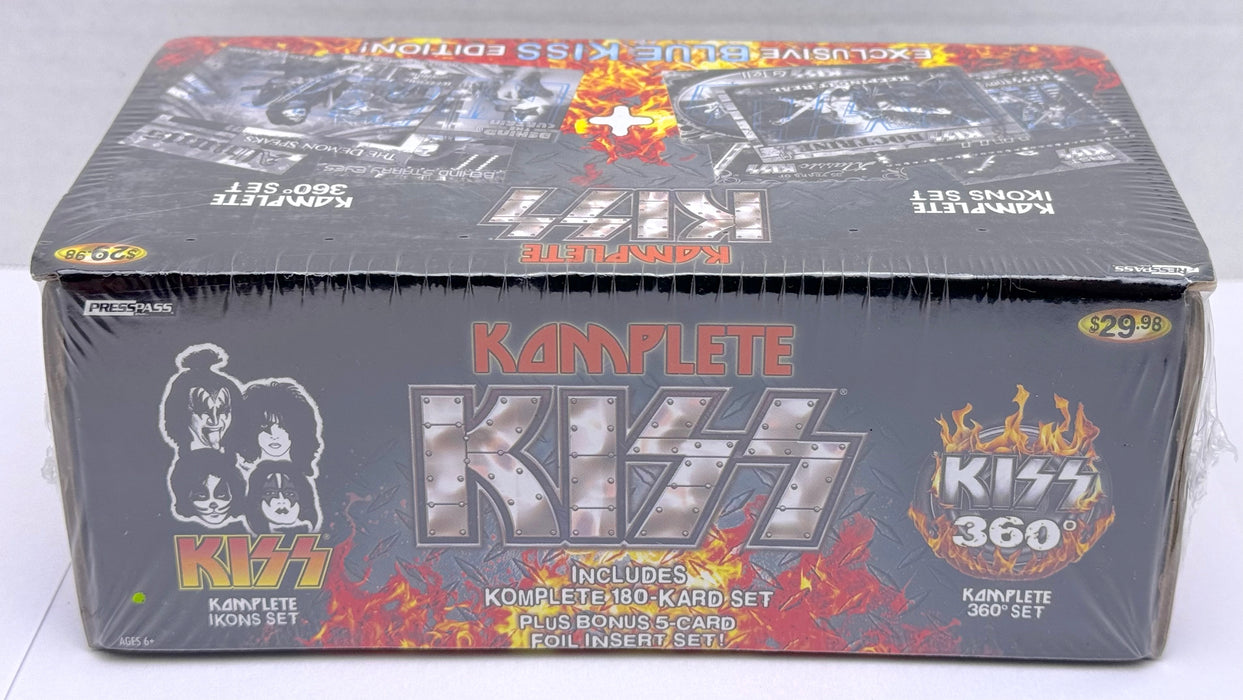 KAMPLETE KISS Ikons 90 Card Set & 360° 90 Card Set & 5 Card Foil Insert Set   - TvMovieCards.com