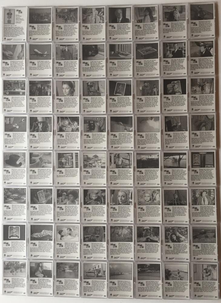 James Bond Archives 2014 Edition Live and Let Die Throwback Card Set 120 Cards   - TvMovieCards.com