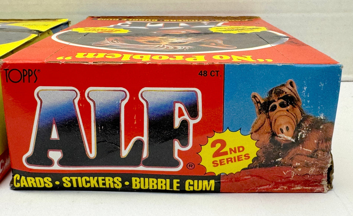 Alf Series 1 & 2 US of Alf Wax Trading Card Box 144 Packs Topps 1987 FULL   - TvMovieCards.com