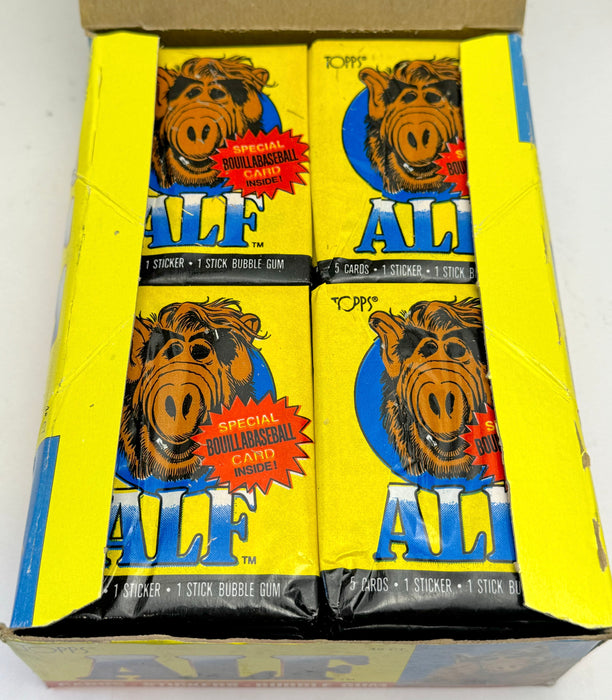 Alf Series 1 & 2 US of Alf Wax Trading Card Box 144 Packs Topps 1987 FULL   - TvMovieCards.com