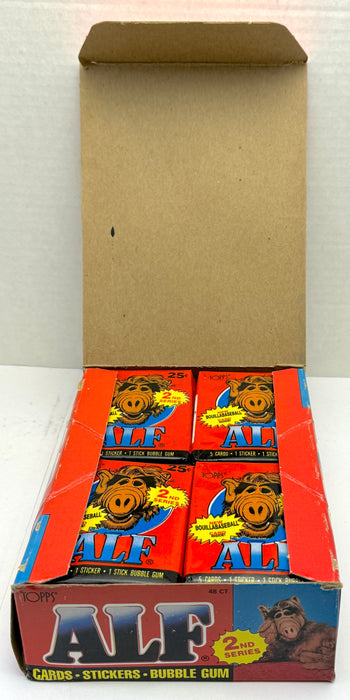 Alf Series 1 & 2 US of Alf Wax Trading Card Box 144 Packs Topps 1987 FULL   - TvMovieCards.com