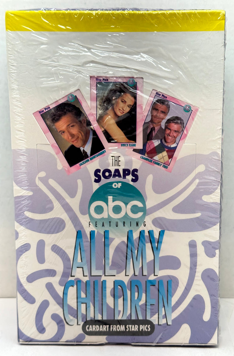 1991 Soaps of ABC - All My Children Trading Card Box 36 Packs Star Pics   - TvMovieCards.com