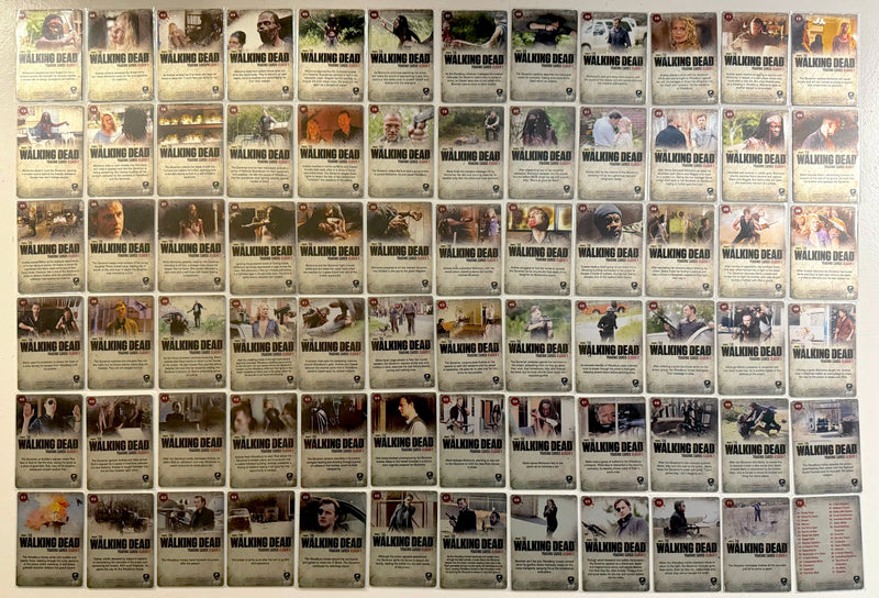 Walking Dead Season 3 Part 2 Gold Metal Variant Complete Trading Card Set of 72   - TvMovieCards.com