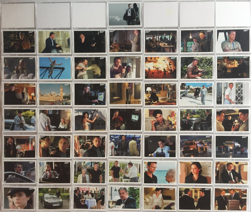 James Bond Archives 2014 Edition Casino Royale Base Card Set 99 Cards   - TvMovieCards.com