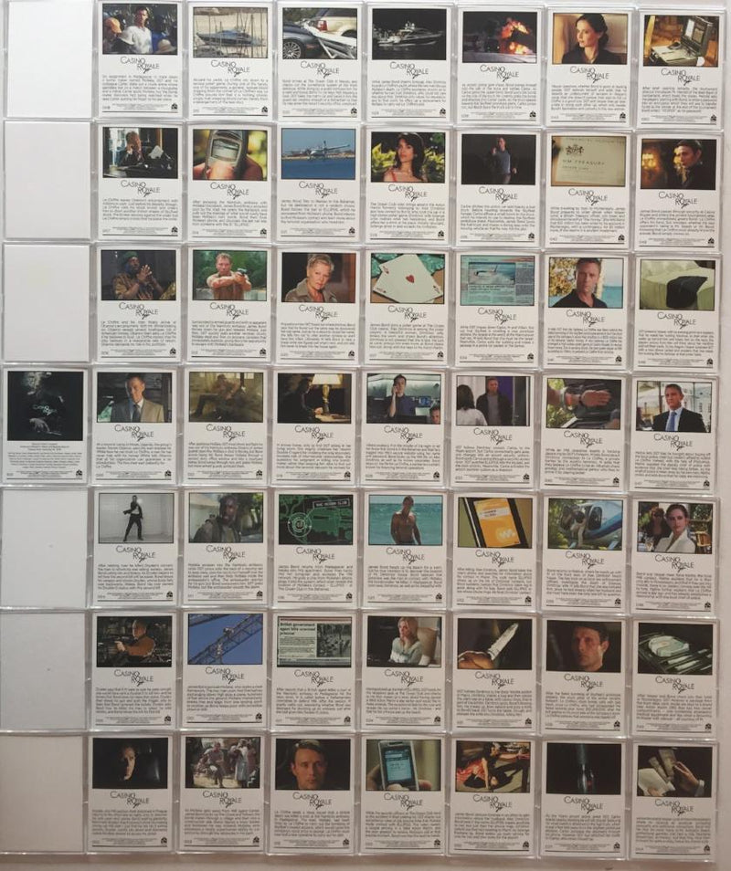 James Bond Archives 2014 Edition Casino Royale Base Card Set 99 Cards   - TvMovieCards.com