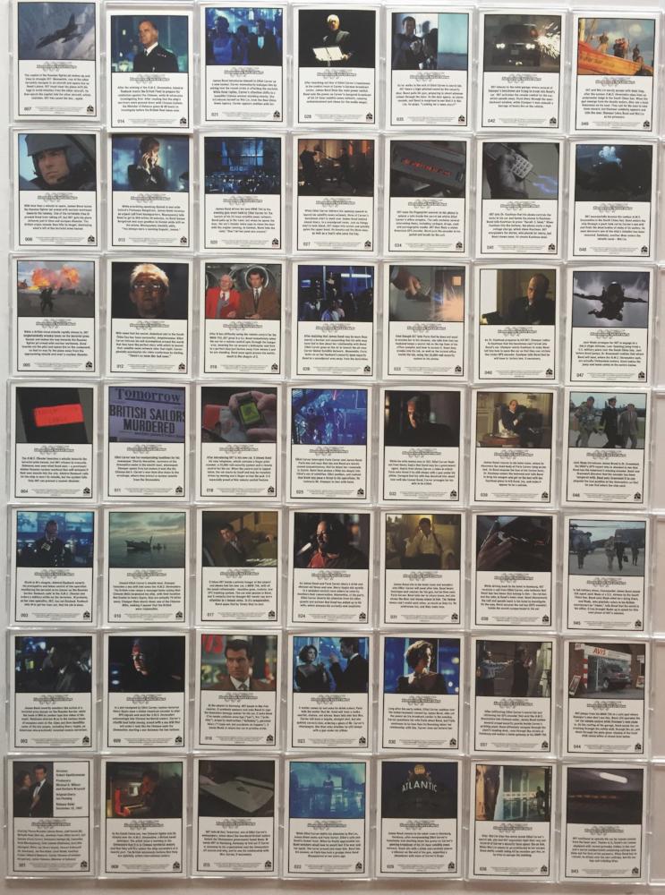 James Bond Archives 2014 Edition Tomorrow Never Dies Throwback Card Set 93 Cards   - TvMovieCards.com