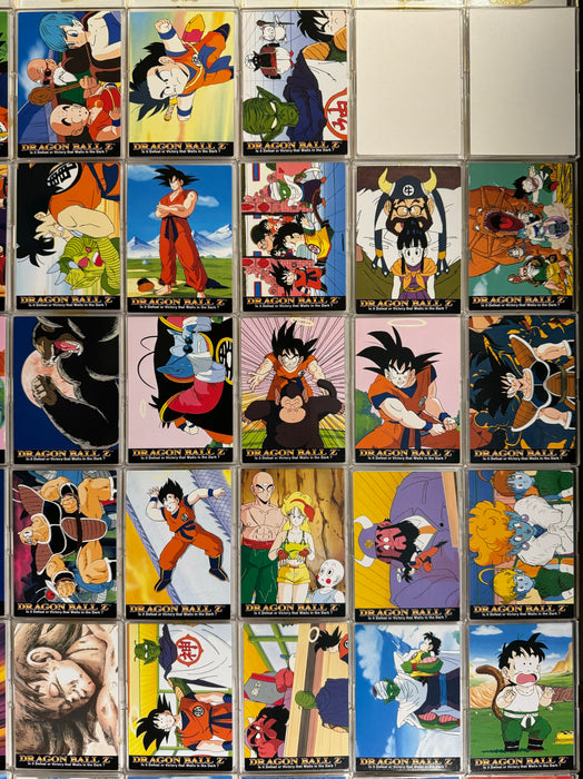 1996 Dragon Ball Z (JPP/Amada) Complete 60/60 Trading Card Set with Prisms   - TvMovieCards.com