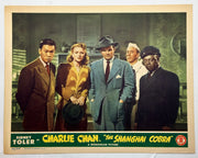 Original Charlie Chan Shanghai Cobra Lobby Card #1 Sidney Toler Mantan Moreland   - TvMovieCards.com