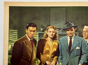 Original Charlie Chan Shanghai Cobra Lobby Card #1 Sidney Toler Mantan Moreland   - TvMovieCards.com