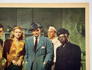 Original Charlie Chan Shanghai Cobra Lobby Card #1 Sidney Toler Mantan Moreland   - TvMovieCards.com