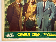 Original Charlie Chan Shanghai Cobra Lobby Card #1 Sidney Toler Mantan Moreland   - TvMovieCards.com