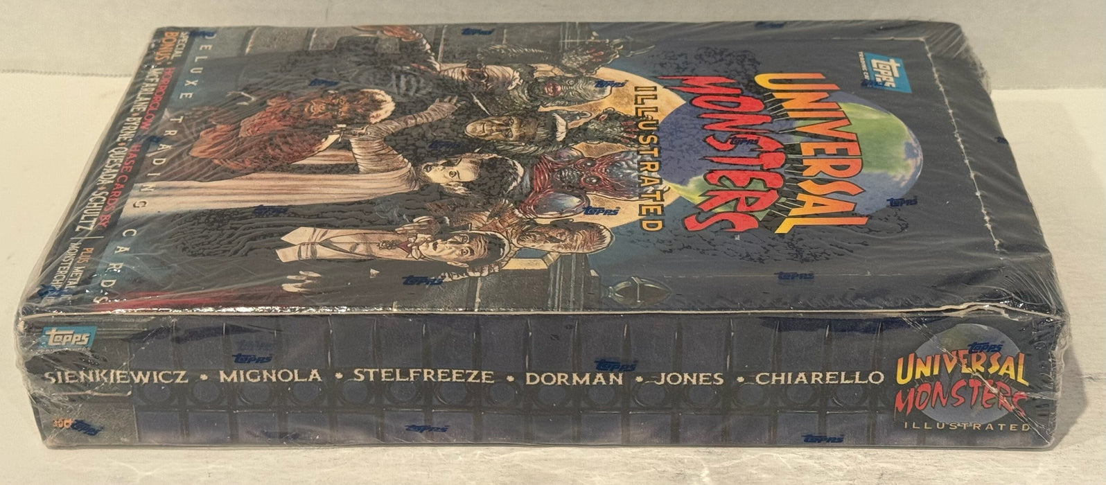 1994 Universal Monsters Illustrated Trading Card Box 36 Pack Factory Sealed Topp
