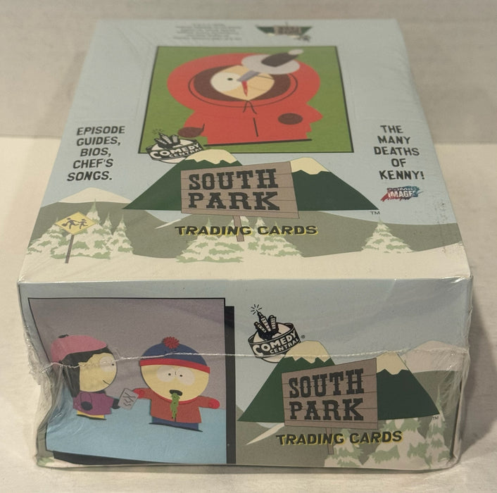 1998 South Park Jumbo Wax Trading Card Box Comic Images 30 Packs Factory Sealed