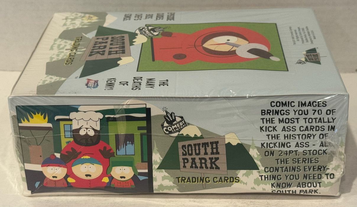 1998 South Park Jumbo Wax Trading Card Box Comic Images 30 Packs Factory Sealed