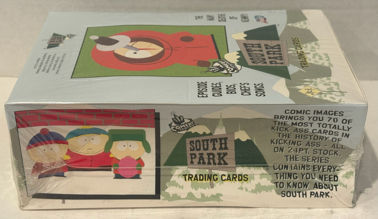 1998 South Park Jumbo Wax Trading Card Box Comic Images 30 Packs Factory Sealed