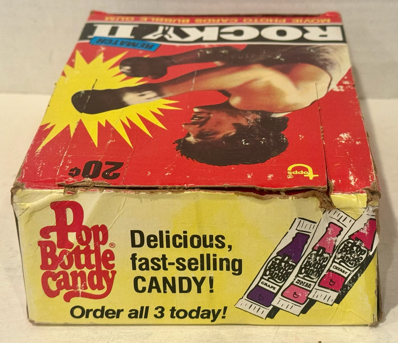 1979 Topps Rocky II Rematch Movie Vintage FULL 36 Pack Trading Card Box - TvMovieCards.com
