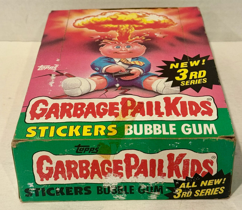 Garbage Pail Kids GPK 3rd Series Sticker Card Wax Box 48 Sealed Packs FULL - TvMovieCards.com