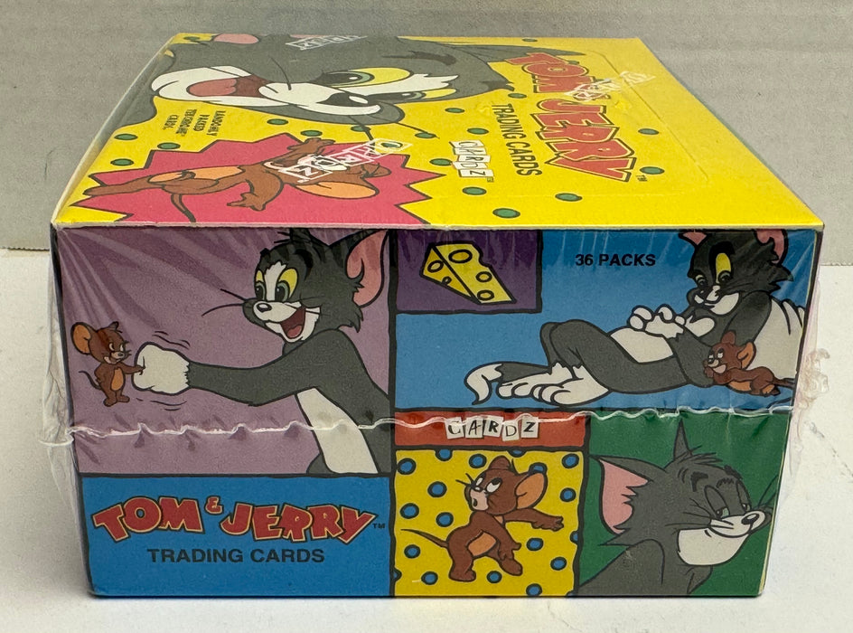 1993 Tom & Jerry Cartoon Trading Card Box 36 Ct Pack Factory Sealed Cardz   - TvMovieCards.com